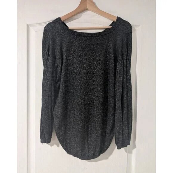 Filippa K | Lurex Sheer Knit Top - Picture 2 of 7